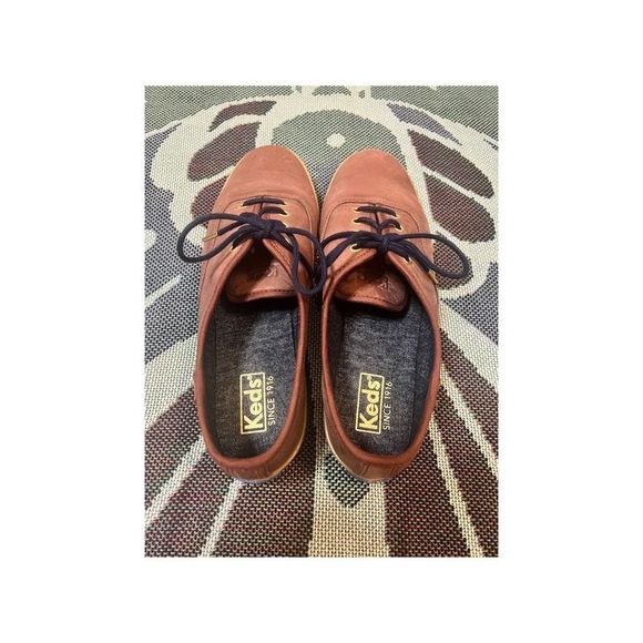 Keds Rust Colored Sneaker Women’s Size 8 - Picture 5 of 8